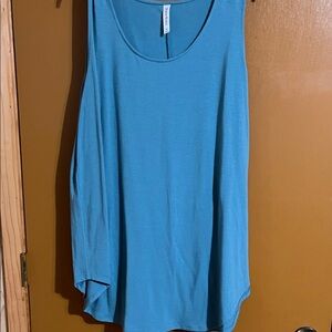 Zenana Outfitters Teal Tank Top